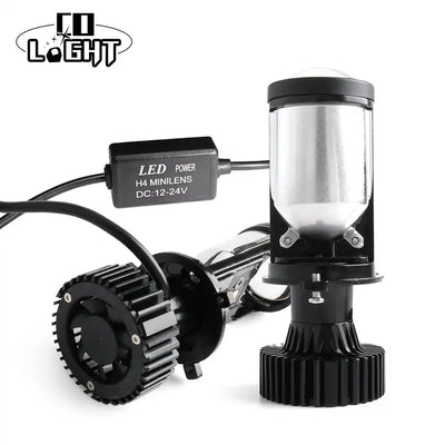 Mini Universal Projector LED Headlight For Cars And Motorcycles