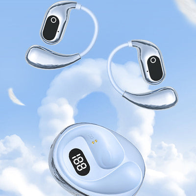 Bluetooth Open-Ear Headphones With Real-Time Translator Feature