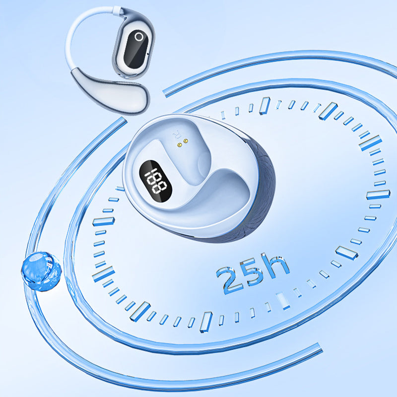 Bluetooth Open-Ear Headphones With Real-Time Translator Feature