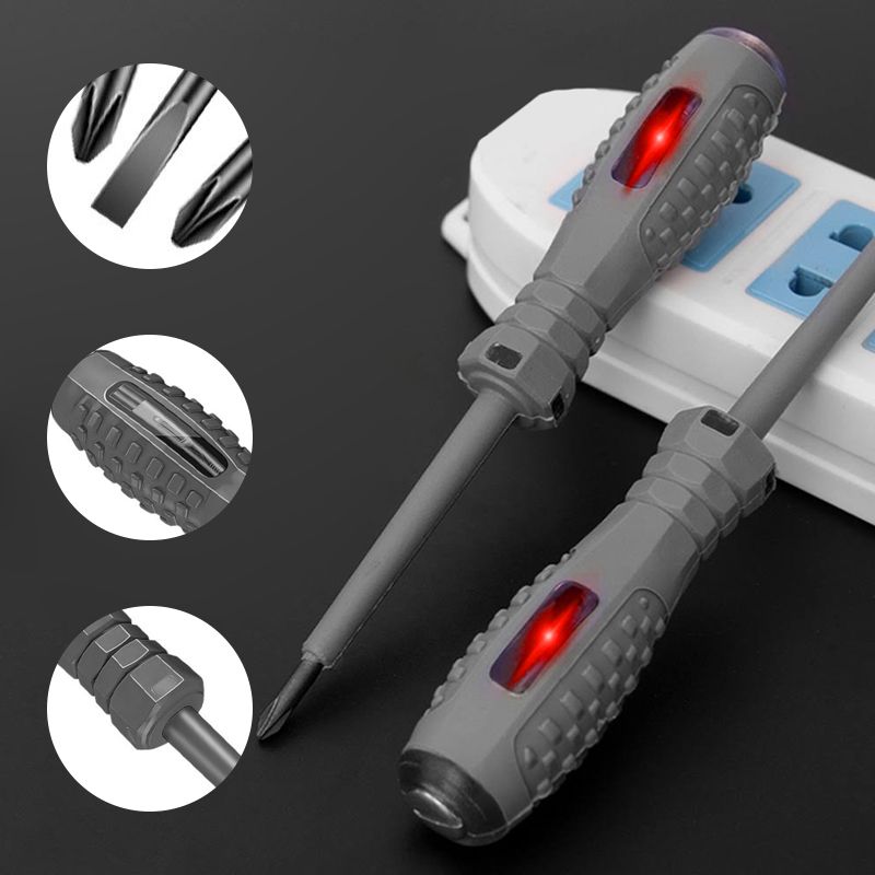 Magnetic Screwdriver Tester Pen With Built-In Electrical Tester Tool