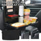 Foldable Car Backseat Tray Portable Travel Food Table Organizer