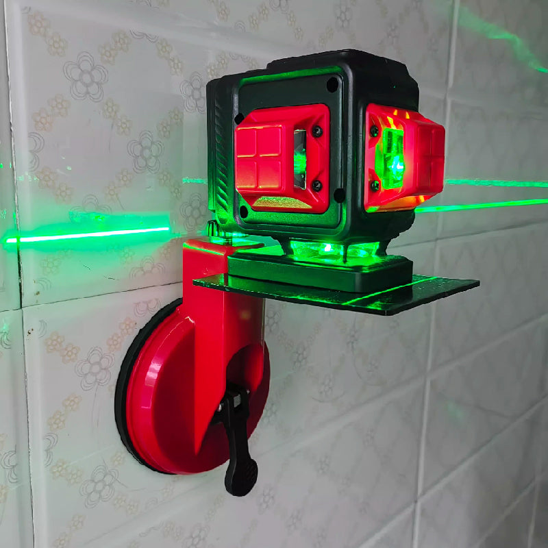 Suction Cup Level Holder For Precise Hands-Free Positioning