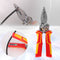 Versatile Wire Stripping Pliers With Built In Electricity Tester