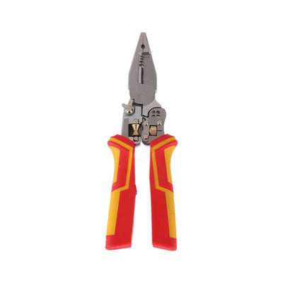 Versatile Wire Stripping Pliers With Built In Electricity Tester