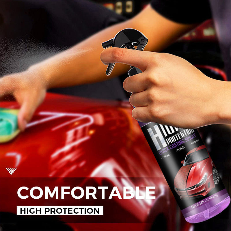 3 In 1 Quick Protection Car Coating Spray For Shine