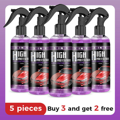3 In 1 Quick Protection Car Coating Spray For Shine
