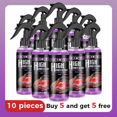 3 In 1 Quick Protection Car Coating Spray For Shine