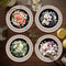 Vintage Floral Table Mats Set For Elegant Dining Decor