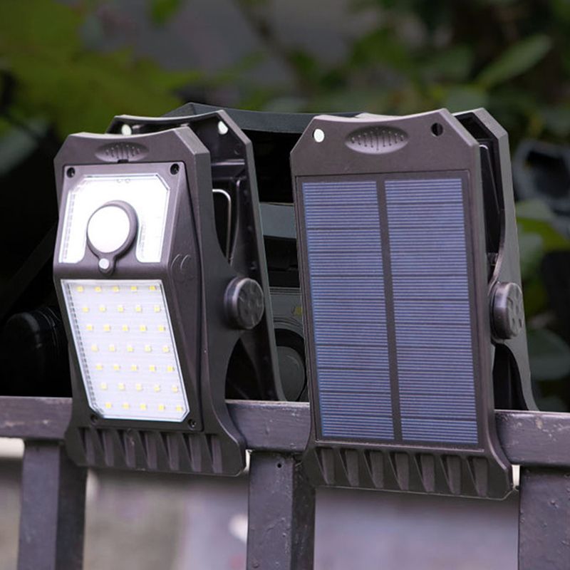 Installation-Free Solar Clip Lamp Portable Outdoor Garden Light