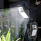 Installation-Free Solar Clip Lamp Portable Outdoor Garden Light