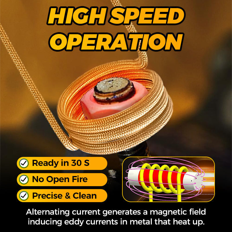 Magnetic Induction Heater Kit 1100W Bolt Removal Tool