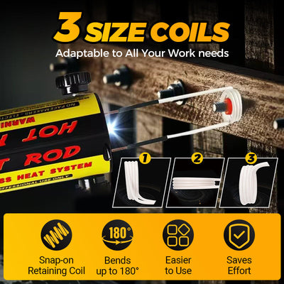 Magnetic Induction Heater Kit 1100W Bolt Removal Tool