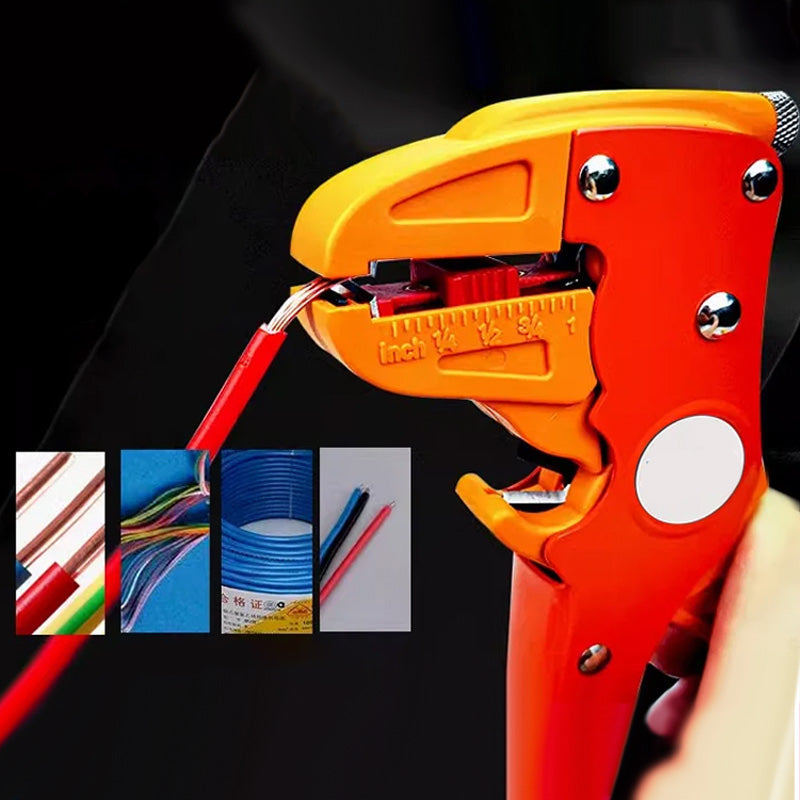 Duckbill Automatic Wire Stripping Pliers For Precise Cable Stripping