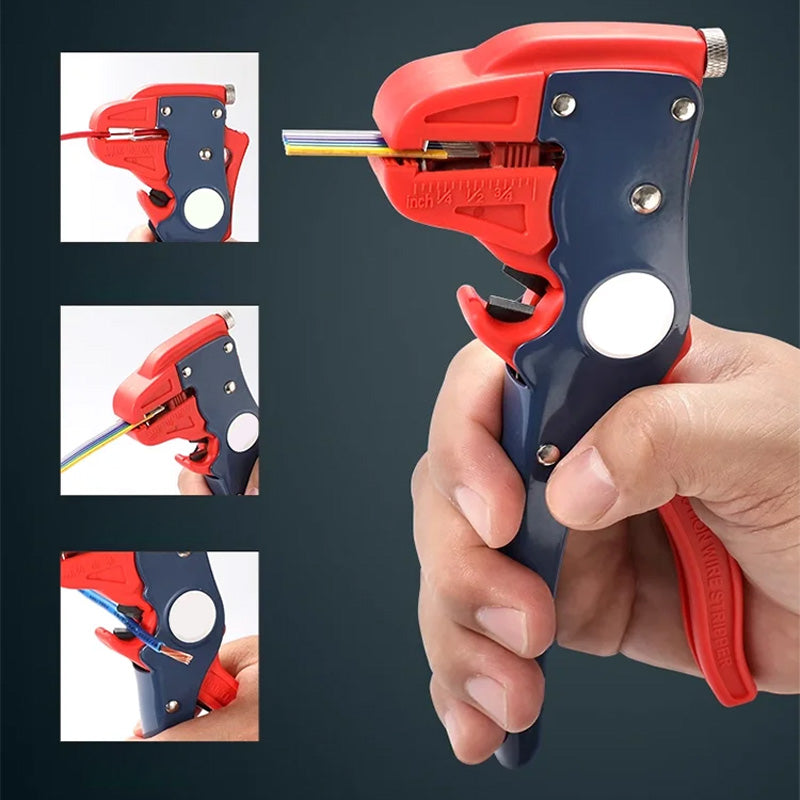 Duckbill Automatic Wire Stripping Pliers For Precise Cable Stripping