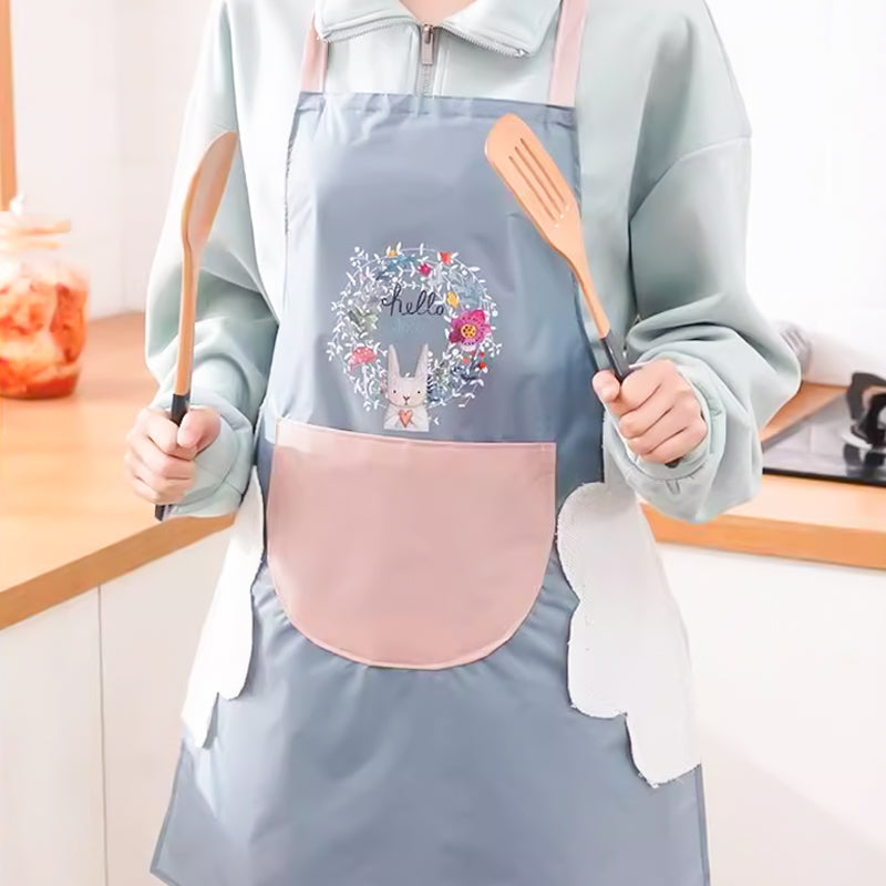 Waterproof Kitchen Apron Washable Durable Cooking Apron