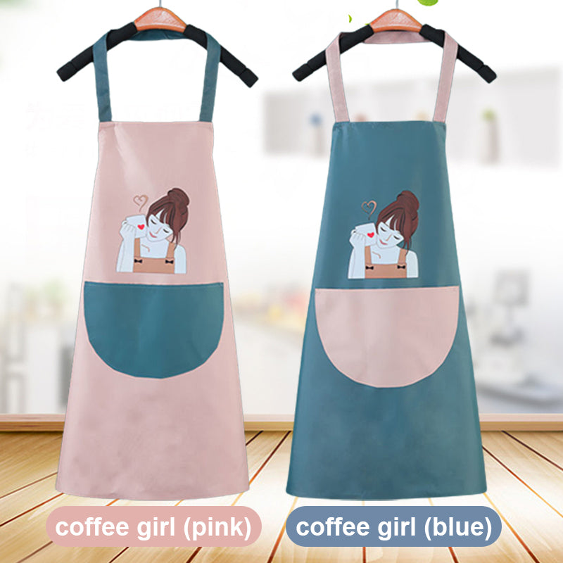 Waterproof Kitchen Apron Washable Durable Cooking Apron