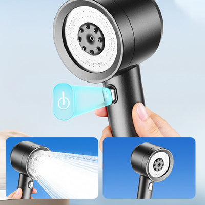 4 Mode High Pressure Shower Head With Built In Filter