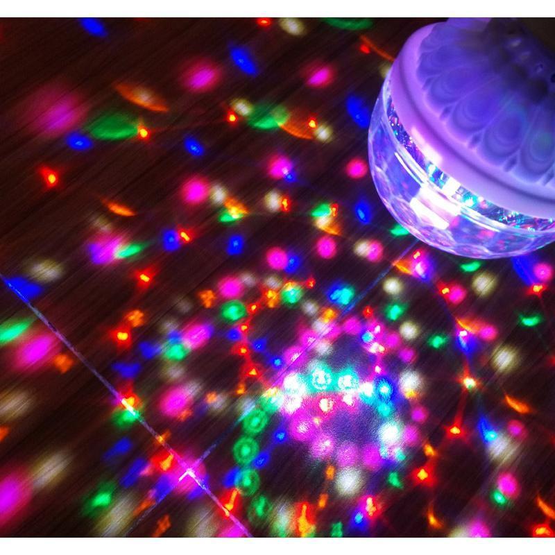 Colorful Rotating Disco Ball Light Party Decoration LED Lighting