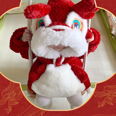 Baby Winter Animal Costume Onesie Soft Warm Toddler Outfit