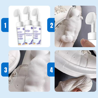 3 In 1 Quick Cleaning Shoe Cleaner For Easy Shoe Care