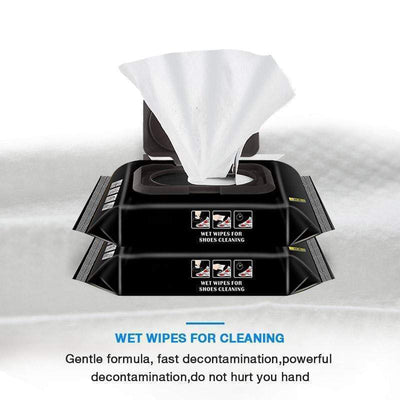 Leather Shoe Wipes For Easy Cleaning And Shiny Polished Shoes