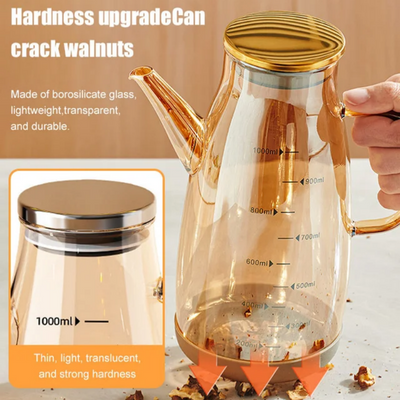 Oil Dispenser Bottle With Drip Free Spout For Easy Pouring