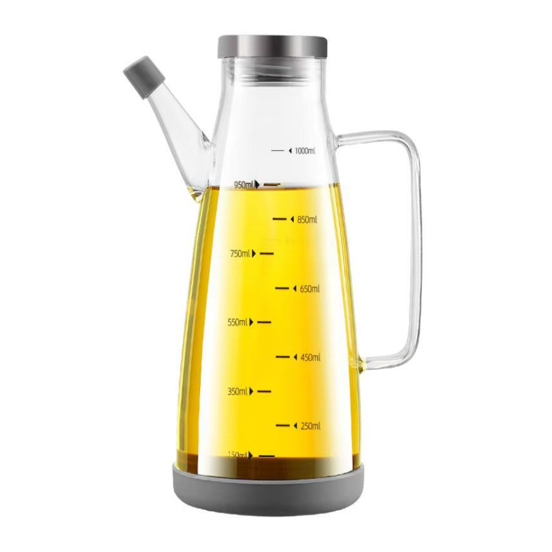 Oil Dispenser Bottle With Drip Free Spout For Easy Pouring