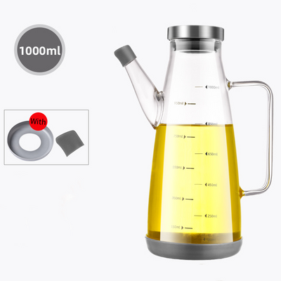 Oil Dispenser Bottle With Drip Free Spout For Easy Pouring
