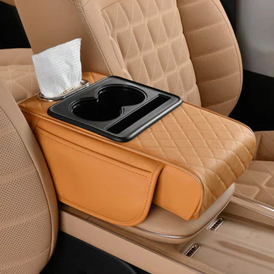 Integrated Multifunctional Car Armrest Heightening Pad For Comfort