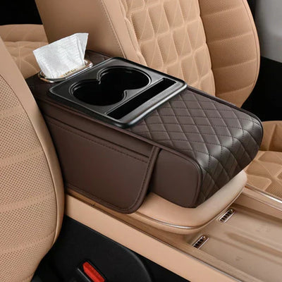 Integrated Multifunctional Car Armrest Heightening Pad For Comfort