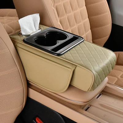 Integrated Multifunctional Car Armrest Heightening Pad For Comfort