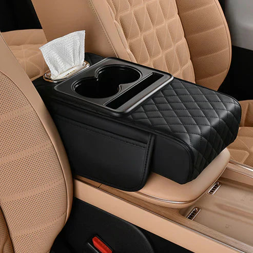 Integrated Multifunctional Car Armrest Heightening Pad For Comfort