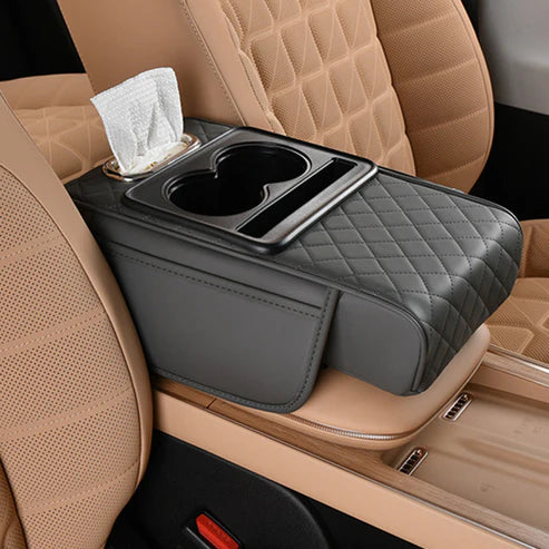 Integrated Multifunctional Car Armrest Heightening Pad For Comfort