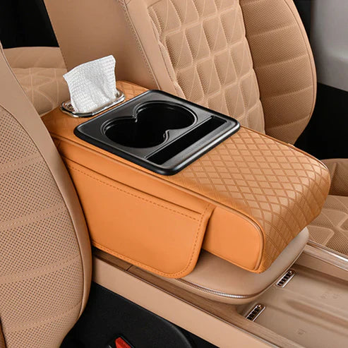 Integrated Multifunctional Car Armrest Heightening Pad For Comfort