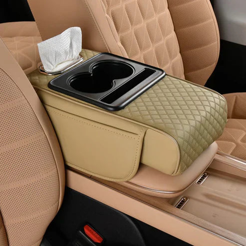 Integrated Multifunctional Car Armrest Heightening Pad For Comfort