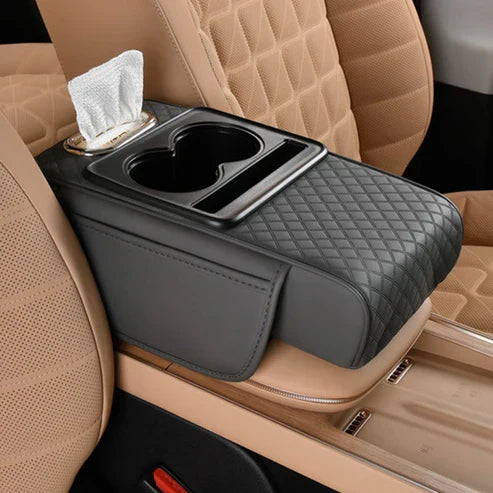 Integrated Multifunctional Car Armrest Heightening Pad For Comfort