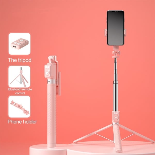 Upgraded Extendable Selfie Stick Tripod Multi-Purpose Phone Holder