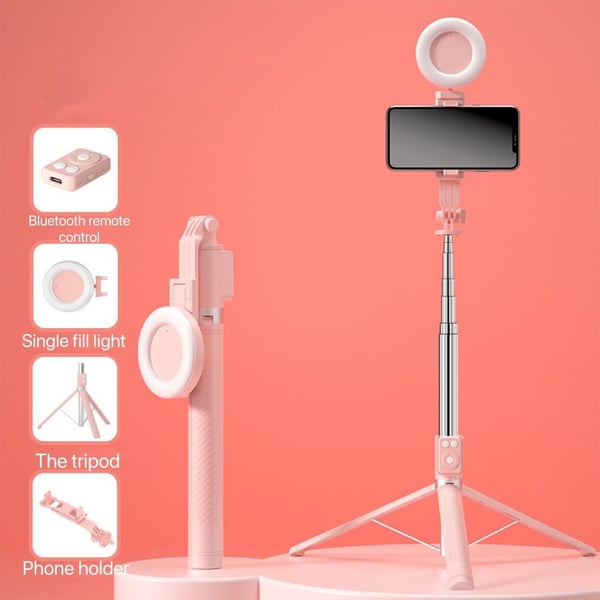 Upgraded Extendable Selfie Stick Tripod Multi-Purpose Phone Holder