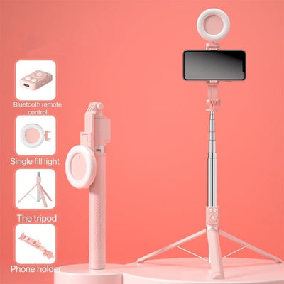Upgraded Extendable Selfie Stick Tripod Multi-Purpose Phone Holder