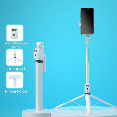Upgraded Extendable Selfie Stick Tripod Multi-Purpose Phone Holder