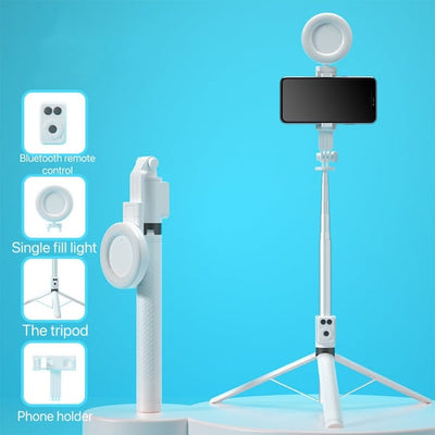 Upgraded Extendable Selfie Stick Tripod Multi-Purpose Phone Holder