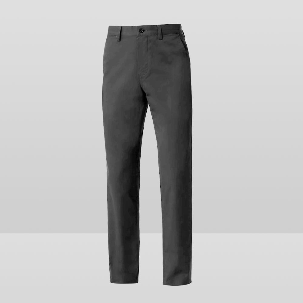 High Stretch Straight-Leg Pants Comfortable Fit Slim Style
