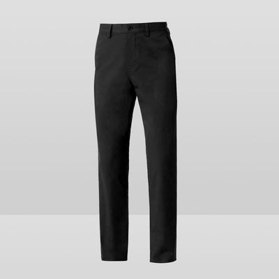 High Stretch Straight-Leg Pants Comfortable Fit Slim Style