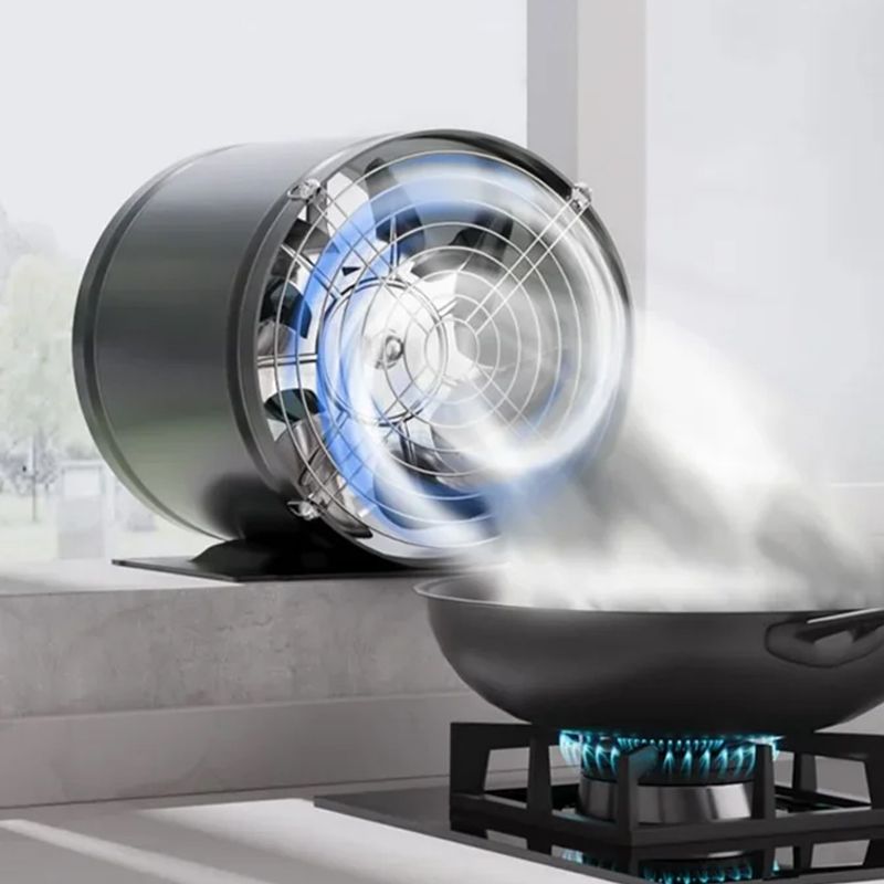 Pousbo Powerful Exhaust Fan Multifunctional Quiet Suction Ventilation