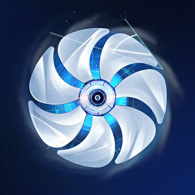 Pousbo Powerful Exhaust Fan Multifunctional Quiet Suction Ventilation