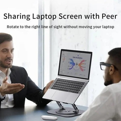 Laptop Stand Aluminum Alloy Rotating Adjustable Bracket For Desk