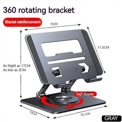 Laptop Stand Aluminum Alloy Rotating Adjustable Bracket For Desk