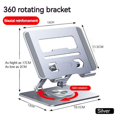 Laptop Stand Aluminum Alloy Rotating Adjustable Bracket For Desk