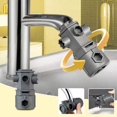 All-in-One Wrench Tool Set For Faucet Repairs And Maintenance
