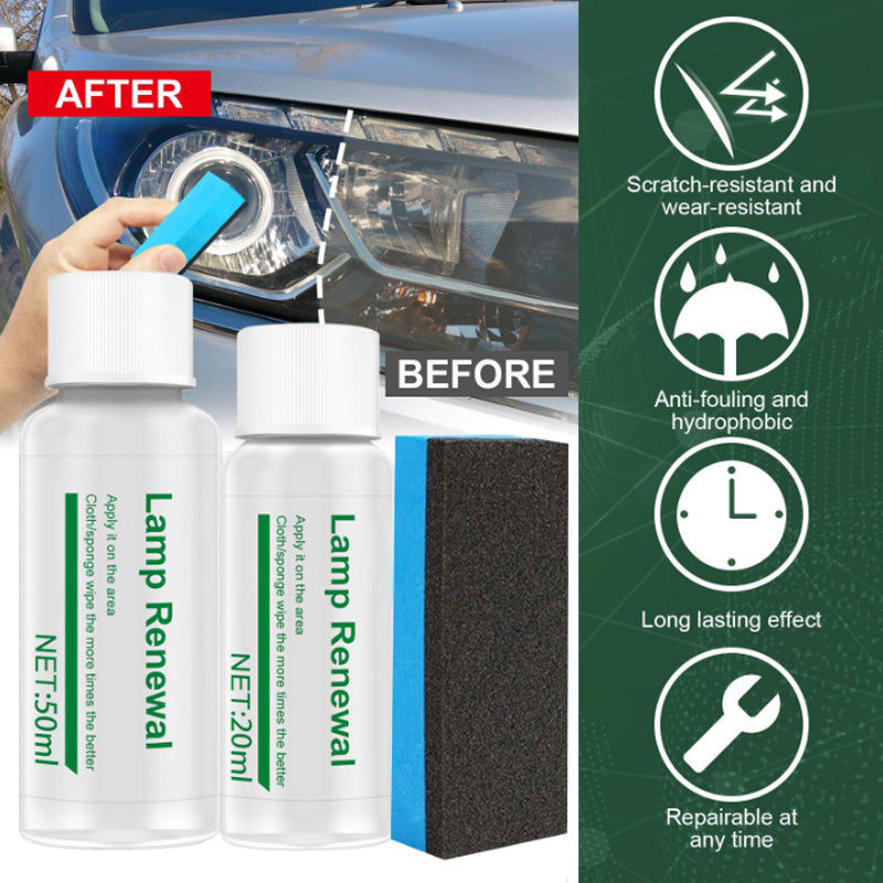 Auto Long Lasting Headlight Repair Fluid For Clear Bright Lights